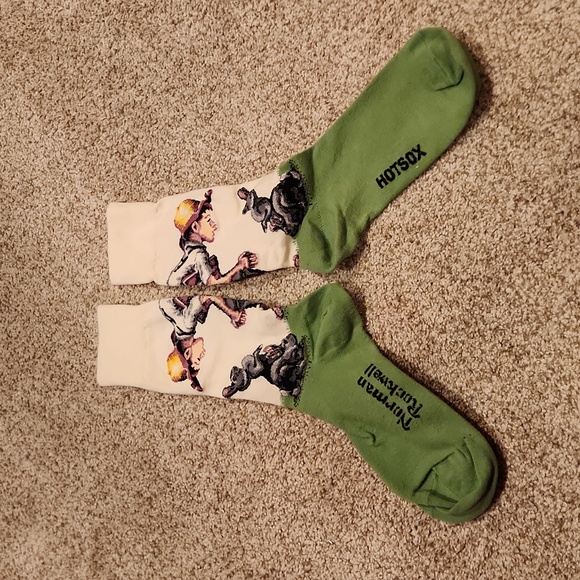 hotsox|norman rockwell|one size - Picture 3 of 3